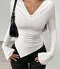 Slim Fit Flare Sleeve Top