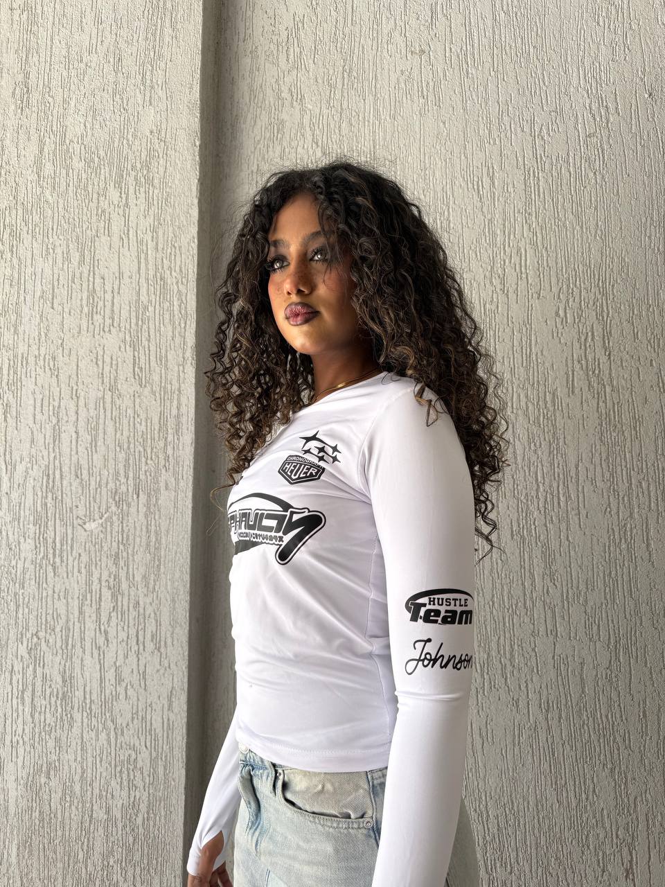 Printed Basic Long Sleeve